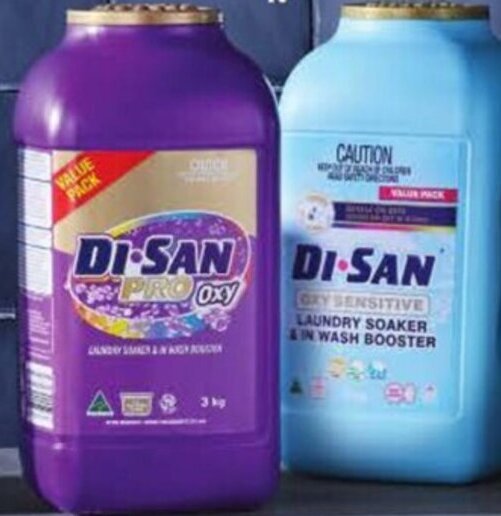 Di San Laundry Soaker And In Wash Booster 3kg offer at ALDI