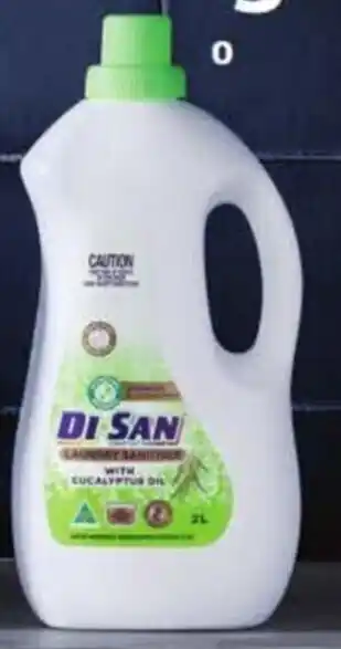 ALDI Di San Laundry Sanitiser or In Wash Gel 2L offer