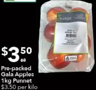 Ritchies Pre-packed Gala Apples  1 kg Punnet offer