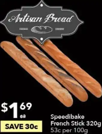 Ritchies Speedibake French Sticks 320g offer