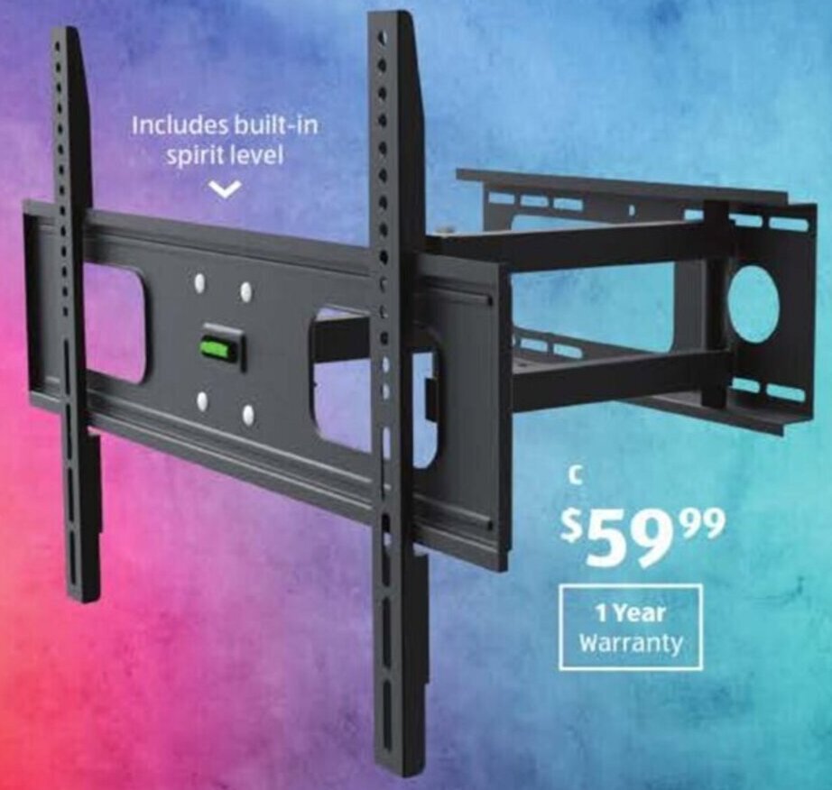 Large Swing Arm Wall Bracket offer at ALDI