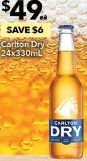 Carlton Dry 24x330ml