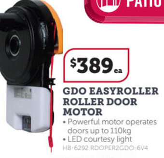 Stratco GDO Easyroller Roller Door Motor offer
