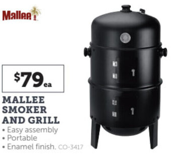 Stratco Mallee Smoker And Grill offer