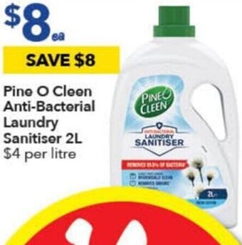 Ritchies Pine O Cleen Anti-Bacterial Laundry Sanitiser 2L offer