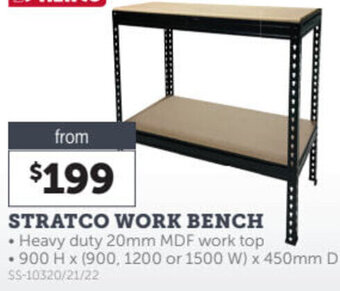 Stratco Stratco Work Bench offer