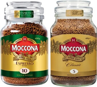 IGA Moccona Freeze Dried Coffee 400g Selected Varieties offer