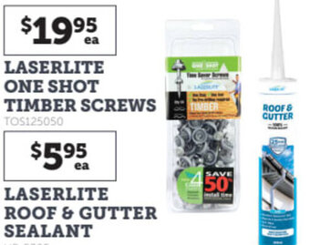 Laserlite Roof & Gutter Sealant