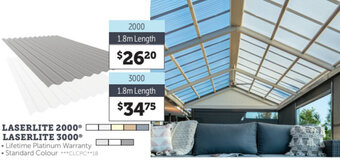 Stratco Laserlite 2000 /Laserlite 3000 1.8m Length offer