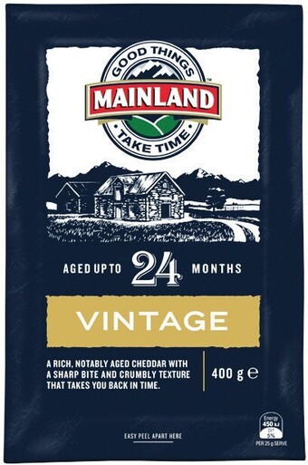 Woolworths Mainland Cheese Block 400-500g offer