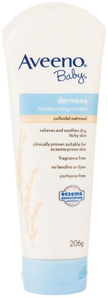 Woolworths Aveeno Baby Dermexa Moisturising Cream 206g offer