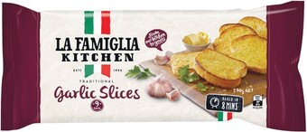 Woolworths La Famiglia Garlic or Herb Bread Slices 270g – From the Fridge offer