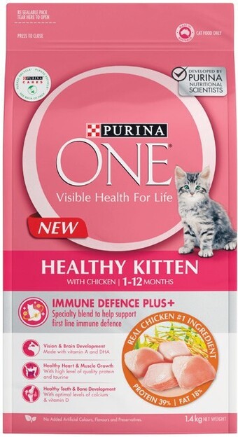 Woolworths Purina One Dry Cat Food 1.4-1.5 kg offer