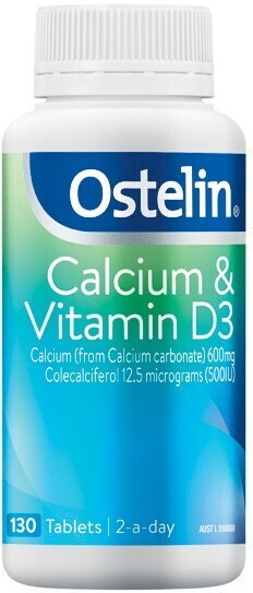Woolworths Ostelin Calcium & Vitamin D3 Tablets Pk 130* offer