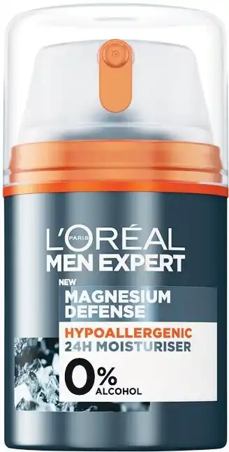 Woolworths L'Oreal Men Expert Magnesium Defence Moisturiser 50ml offer