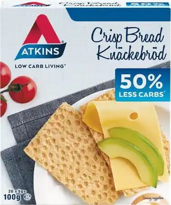Woolworths Atkins Low Carb Crisp Bread 100g¥ offer