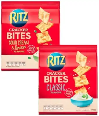 Coles Ritz Cracker Bites 180g offer