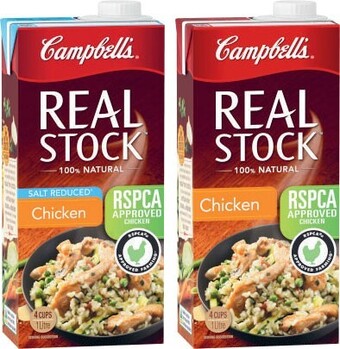 Coles Campbell’s Real Stock 1 Litre offer