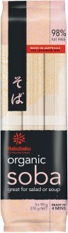Coles Hakubaku Organic Noodles 270g offer