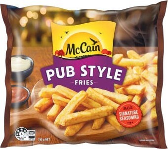 Coles McCain Pub Style Fries 750g offer