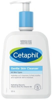 Coles Cetaphil Gentle Skin Cleanser 500mL offer
