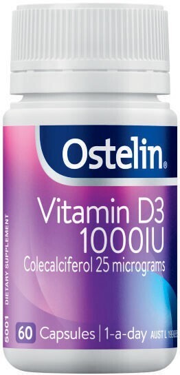 Coles Ostelin Vitamin D3 1000IU Capsules 60 Pack offer