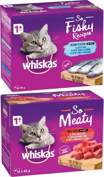 Coles whiskas dry outlet food