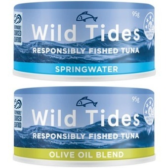 Coles Wild Tides Tuna 95g offer