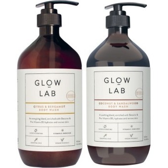 Coles Glow Lab Body Wash 900mL offer
