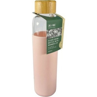 Coles Ikina Glass Bottle with Silicone Sleeve 600mL offer