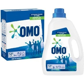 Coles Omo Laundry Liquid 2 Litre or Powder 2kg offer