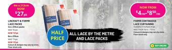 Lincraft Lincraft & Formr Lace Packs offer