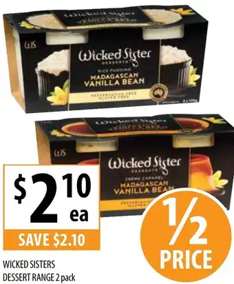 wicked Sisters Dessert Range 2 Pack