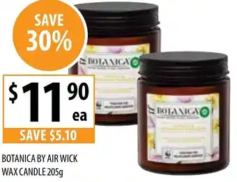 Botanica By Air Wick Wax Candle 205g