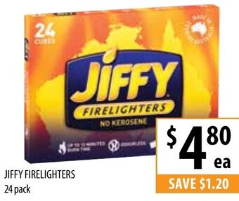 Jiffy Firelighters 24 Pack