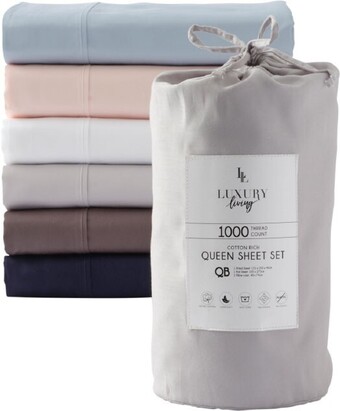Spotlight Luxury Living 1000 Thread Count Sheet Sets offer