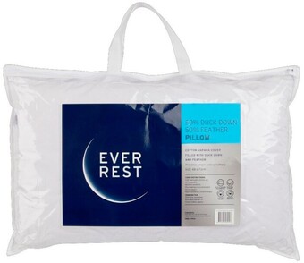 Spotlight 40% off Ever Rest 50% Duck Down 50% Feather Standard Pillow offer