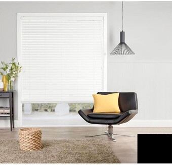 Spotlight 50% off 50mm White Timber Venetian Blinds offer