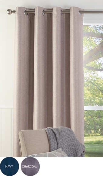 Spotlight Contempo Blockout Eyelet Curtains offer