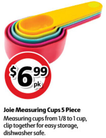 Coles Joie Measuring Cups 5 Piece offer