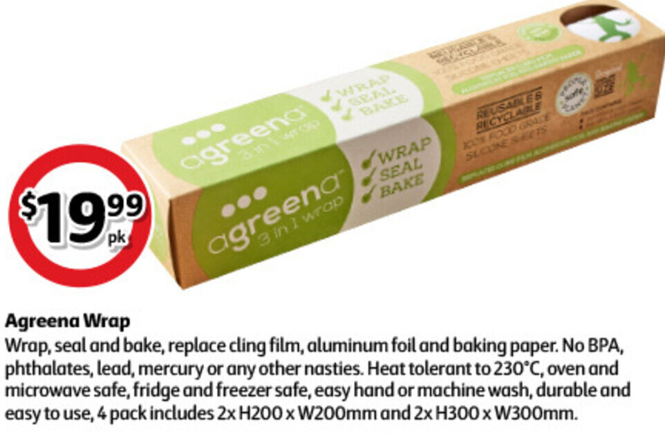 Agreena Wrap offer at Coles