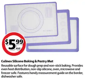 Coles Culinex Silicone Baking & Pastry Mat offer