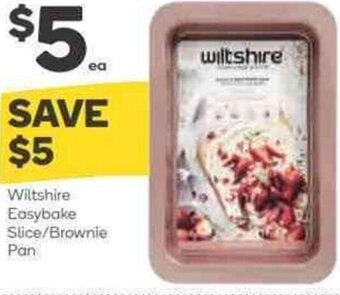 Woolworths Wiltshire Easybake Slice/Brownie Pan offer