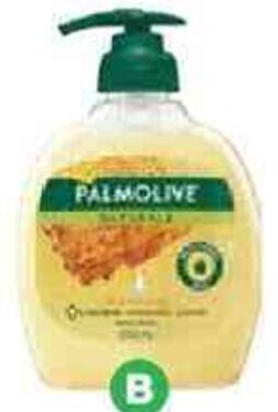 Woolworths Palmolive Naturals Liquid Hand Wash Soap Pump 250ml offer