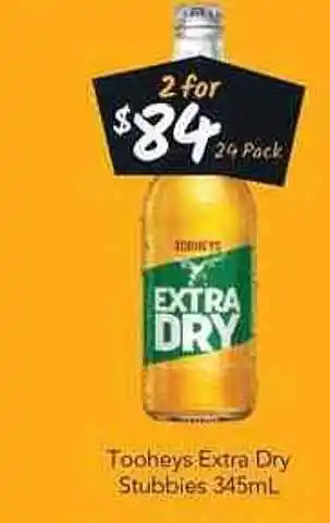 Cellarbrations Tooheys Extra Dry offer