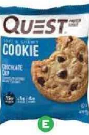 Woolworths Quest Protein Cookie Chocolate Chip Flavour 59g offer
