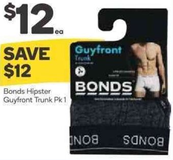 Woolworths Bonds Hipster GUyfront Trunk Pk 1 offer