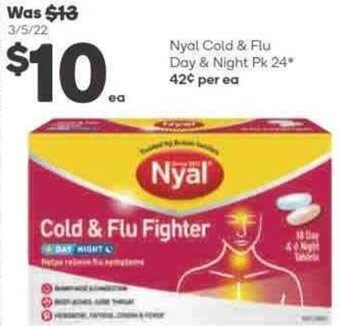 Woolworths Nyal Cold & Flu Day & Night Pk 24 offer
