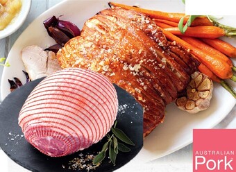 IGA Australian Boned & Rolled Pork Shoulder Roast offer