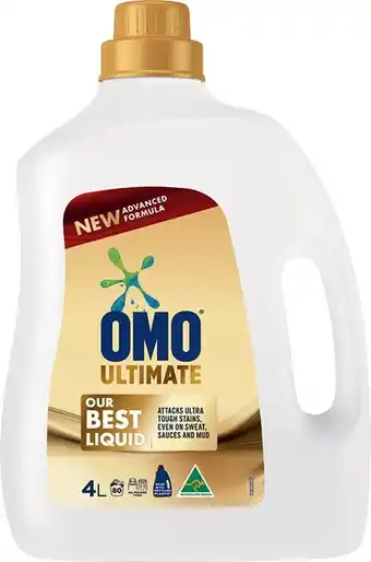 IGA Omo Ultimate Front and Top Loader Laundry Liquid offer